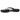 Side view of Spenco Women's yumi plus Breeze Black/Silver Sandal