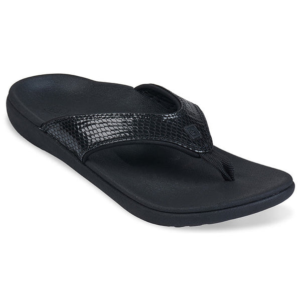 Women's Yumi 2 Snake Black – Spenco Canada