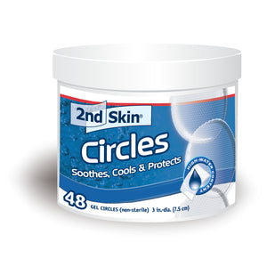 Spenco 2nd skin circles for blister prevention in packaging