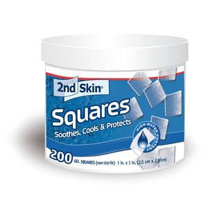 Spenco 2nd skin squares for blister prevention in packaging