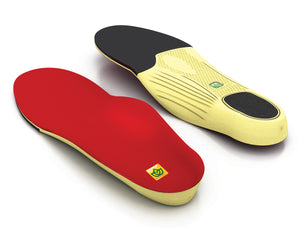 Top and Bottom view of Spenco polysorb walker runner shock absorbing insoles