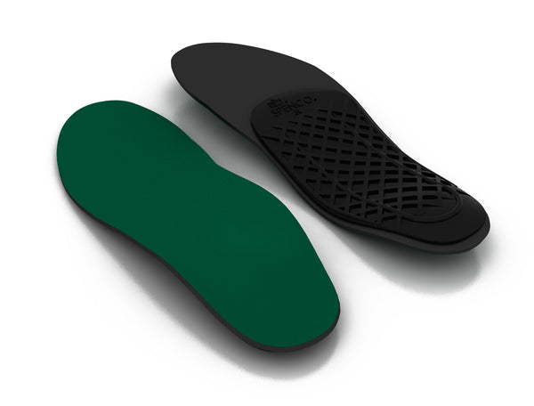 Top and Bottom view of the Spenco rx arch cushion orthotic Insoles