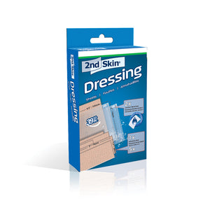 Spenco 2nd skin dressing kit bandages for blister protection in packaging