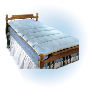 Spenco Silicore comfortable bed pad on top of bed matrees